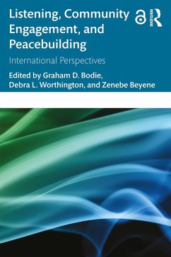 Cover Listening, Community Engagement, and Peacebuilding (eBook, PDF)
