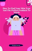 How To Find Your Skin Type And The Perfect Products To Match (eBook, ePUB)