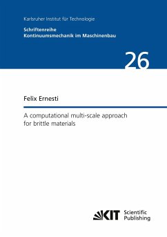 A computational multi-scale approach for brittle materials