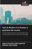 Tesi di Master II in finanza e gestione del rischio