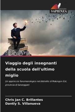 Viaggio degli insegnanti della scuola dell'ultimo miglio - Brillantes, Chris Jan C.;Villanueva, Dantly S.