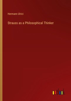 Strauss as a Philosophical Thinker