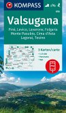 KOMPASS Wanderkarten-Set 656 Valsugana, Pine, Levico, Lavarone, Folgaria, Monte Pasubio, Cima d'Asta, Lagorai, Tesino (3 Karten) 1:25.000