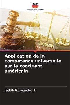 Application de la compétence universelle sur le continent américain - Hernández B, Judith