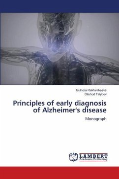 Principles of early diagnosis of Alzheimer's disease