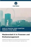 Masterarbeit II in Finanzen und Risikomanagement