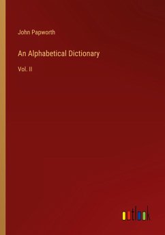 Cover An Alphabetical Dictionary