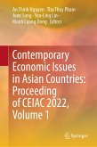 Contemporary Economic Issues in Asian Countries: Proceeding of CEIAC 2022, Volume 1 (eBook, PDF)