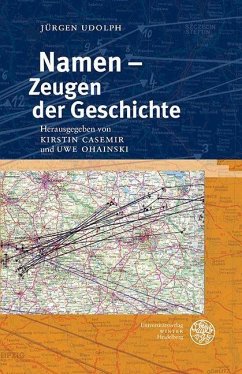 Namen - Zeugen der Geschichte (eBook, PDF) - Udolph, Jürgen