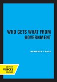 Who Gets What from Government (eBook, ePUB)