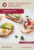 Ofertas gastronómicas sencillas y sistemas de aprovisionamiento. HOTR0408 (eBook, ePUB)