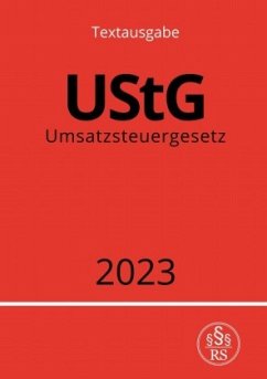 Umsatzsteuergesetz - UStG 2023 - Studier, Ronny