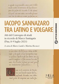Iacopo Sannazaro tra latino e volgare (eBook, PDF) - Landi, Marco; Riccucci, Marina