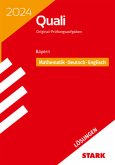 STARK Lösungen zu Original-Prüfungen Quali Mittelschule 2024 - Mathematik, Deutsch, Englisch 9. Klasse - Bayern STARK Lösungen zu Original-Prüfungen Quali Mittelschule 2024 - Mathematik, Deutsch, Englisch 9. Klasse - Bayern