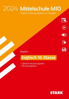 Cover STARK Original-Prüfungen und Training Mittelschule M10 2024 - Englisch - Bayern