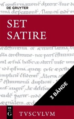 [Set Satire, 3 Bände, Tusculum] - Juvenal;Martial;Persius, Aules