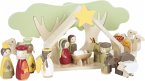 Small foot 12356 - Spielset Weihnachtskrippe, Holz