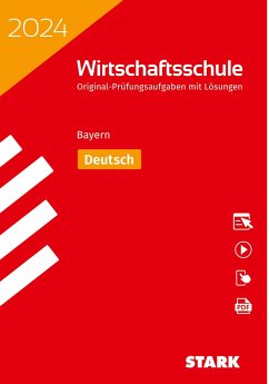 Cover STARK Original-Prüfungen Wirtschaftsschule 2024 - Deutsch - Bayern