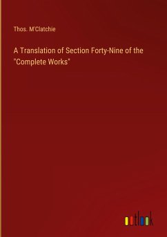 A Translation of Section Forty-Nine of the "Complete Works"