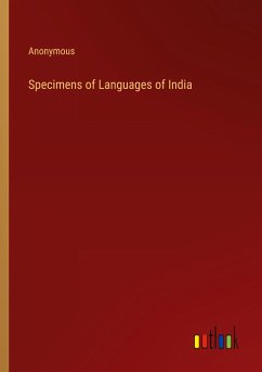 Specimens of Languages of India