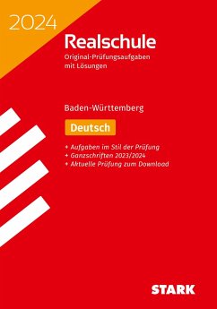 STARK Original-Prüfungen Realschule 2024 - Deutsch - BaWü - Engel, Anja;Schnurrer, Franziska