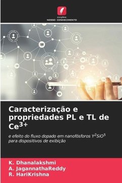 Caracterização e propriedades PL e TL de Ce3+ - Dhanalakshmi, K.;JagannathaReddy, A.;HariKrishna, R.