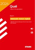 STARK Original-Prüfungen Quali Mittelschule 2024 - Mathematik, Deutsch, Englisch 9. Klasse - Bayern STARK Original-Prüfungen Quali Mittelschule 2024 - Mathematik, Deutsch, Englisch 9. Klasse - Bayern