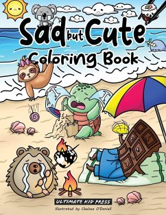 Cover Sad but Cute Coloring Book