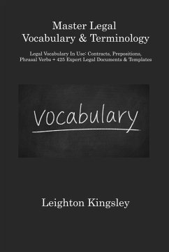 Master Legal Vocabulary & Terminology - Kingsley, Leighton