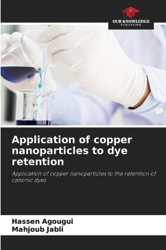 Application of copper nanoparticles to dye retention - Agougui, Hassen;Jabli, Mahjoub