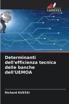 Determinanti dell'efficienza tecnica delle banche dell'UEMOA - KUESSI, Richard