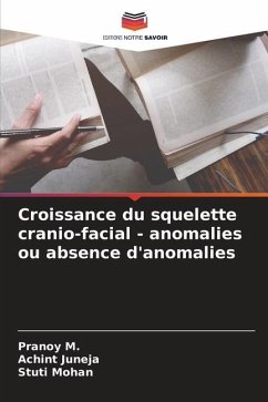 Croissance du squelette cranio-facial - anomalies ou absence d'anomalies - M., Pranoy;JUNEJA, ACHINT;Mohan, Stuti