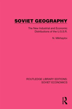 Cover Soviet Geography (eBook, PDF)