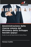 Amministrazione delle risorse umane del Ministero dello Sviluppo Sociale (Jujuy)