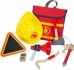 Legler 12361 - Feuerwehrrucksack, Feuerwehr Set