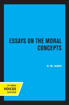 Essays on the Moral Concepts (eBook, ePUB) - Hare, R. M.