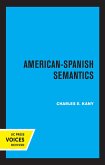 American-Spanish Semantics (eBook, ePUB)