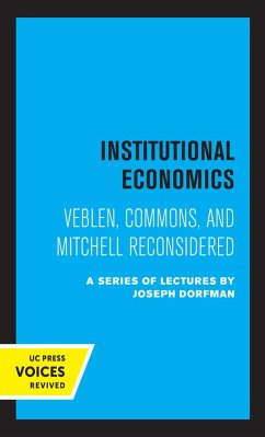 Cover Institutional Economics (eBook, ePUB)