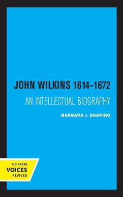 John Wilkins 1614-1672 (eBook, ePUB) - Shapiro, Barbara J.