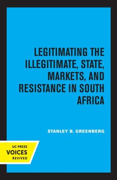 Legitimating the Illegitimate (eBook, ePUB) - Greenberg, Stanley B.