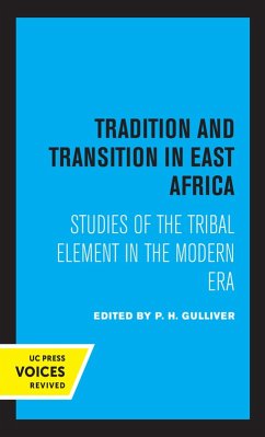 Tradition and Transition in East Africa (eBook, ePUB)