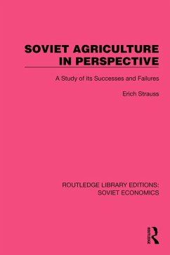 Soviet Agriculture in Perspective (eBook, PDF) - Strauss, Erich
