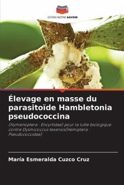 Élevage en masse du parasitoïde Hambletonia pseudococcina - Cuzco Cruz, María Esmeralda