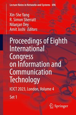 Proceedings of Eighth International Congress on Information and Communication Technology