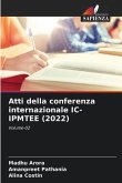 Atti della conferenza internazionale IC-IPMTEE (2022)