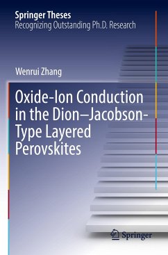 Oxide-Ion Conduction in the Dion¿Jacobson-Type Layered Perovskites - Zhang, Wenrui