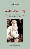 Wider den Krieg Wider den Krieg