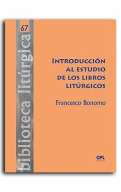 Cover Introducción al estudio de los libros litúrgicos