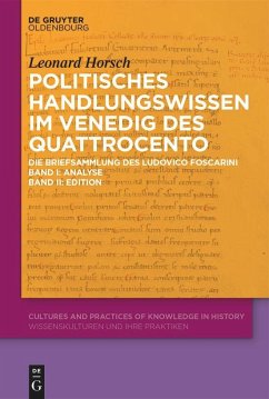Politisches Handlungswissen im Venedig des Quattrocento - Horsch, Leonard