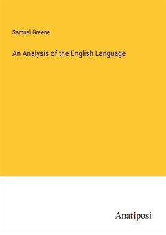 Cover An Analysis of the English Language